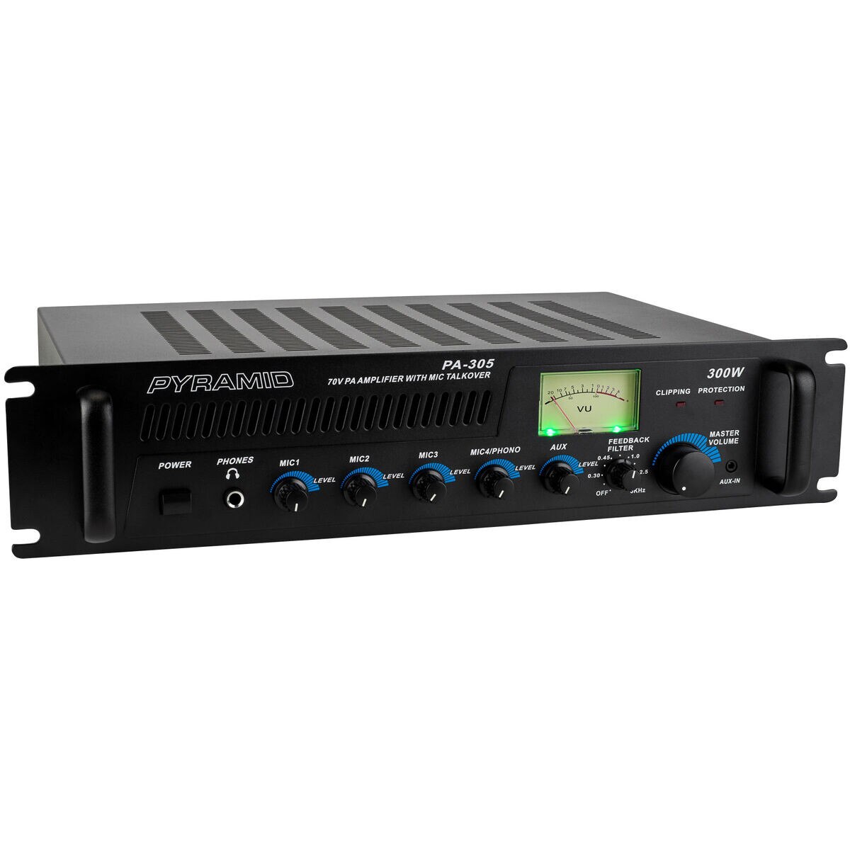 Pyramid PA Paging Amplifier 100W Rackmount